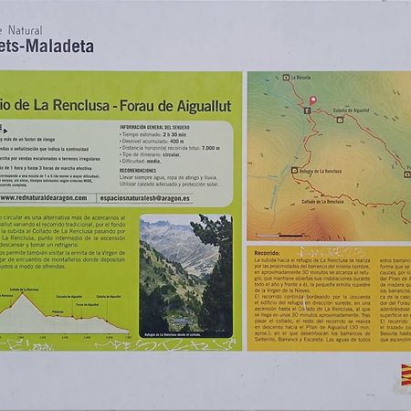 Apartamento El Refugio De Sara Benasque Ngoại thất bức ảnh